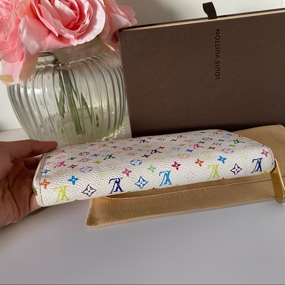 Louis Vuitton zippy multicolor white mc wallet - Picture 12 of 15